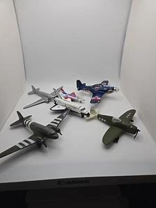 Trödel Schublade Konvolut Druckguss Flugzeuge - bespielt Posten von 6 - Vintage - Bild 1 von 9