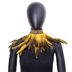 Fake Collar Feather Choker Collar Neck Cover Feather Cloak  Holiday Party