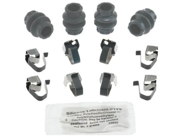 Kit de ferragens de freio dianteiro API OEF3 compatível com Dodge Durango 2007-2009 37JCYR - Imagem 1 de 1