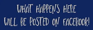 ART. 9028 A - What Happens Here Facebook - Wiederverwendbare Mylarschablonen - Bild 1 von 1