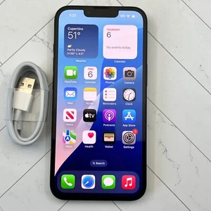 Mint Condition Apple iPhone 13 128GB Midnight Metro PCS #74 - Zdjęcie 1 z 10