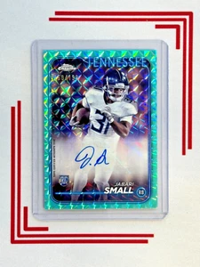 2024 Topps Cromo RA-JSM JABARI PEQUEÑO Aqua Refractor Geométrico AUTO #/199 RC - Imagen 1 de 2