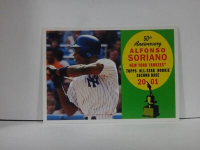2008 (YANKEES) Topps 50th Anniversary All Rookie Team #AR13 Alfonso Soriano - Image 1 of 2