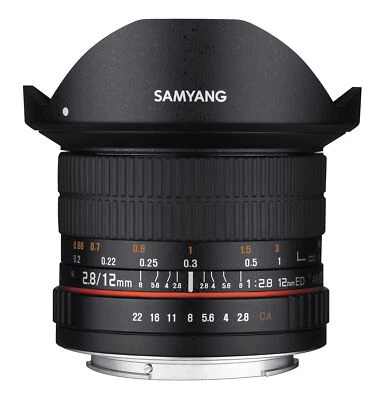 Samyang 12mm F2.8 Full Frame Fisheye Lens (Canon EF) - Image 1 of 4