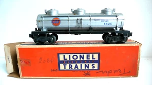TRAINS LIONEL ÉCHELLE "O" WAGON CITERNE GULF Lg 26 cm BON ÉTAT USA - Picture 1 of 6