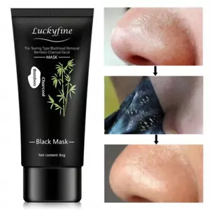 Purifying Mask Acne Peel-off Mask Facial Cleansing Blackhead Remover Charcoal - Picture 1 of 10