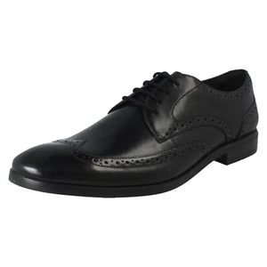 Hommes Clarks Brogue à Lacets Style Habillé Chaussures Brandon Limite - Picture 1 of 10