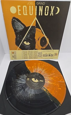 Rare: Joel Grind Equinox 2016 Death Waltz Mondo Black & Orange Vinyl LP - Image 1 of 4