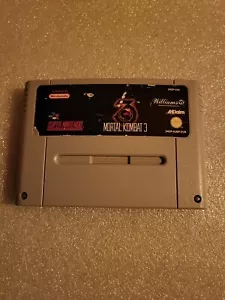 Mortal Kombat III (3) SNES Super Nintendo Spiel nur Modul - Bild 1 von 2