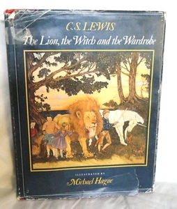 The Lion, the Witch, and the Wardrobe HCDJ 1983 Illus. Michael Hague Deluxe Ed. - Picture 1 of 20