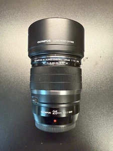Olympus M. Zuiko ED 25mm f/1.2 PRO Lens (used micro four thirds) - Picture 1 of 5