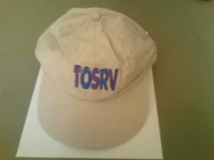 TOSRV Luna Pier Hat Cap "WOW" Off White one size fits all adjustable back strap - Bild 1 von 1