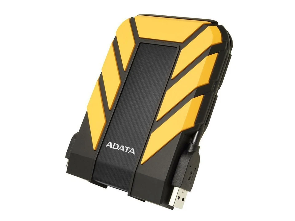 ADATA Durable Series HD710: 2TB Yellow External USB 3.1 - AHD710P-2TU31-CYL - Image 1 of 1