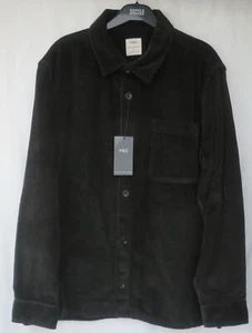 MEN'S MARKS AND SPENCER FOREST GREEN COTTON CORD OVERSHIRT JACKET SIZE XL - Picture 1 of 8