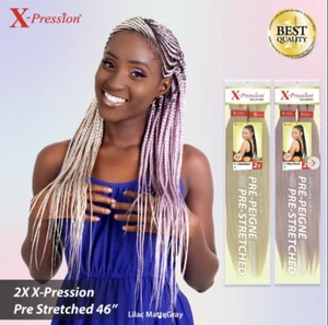 X- Pression Collection | 2 trenzas ultra estiradas preestiradas - Imagen 1 de 48