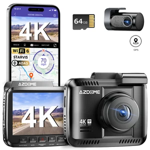 AZDOME WiFi6 GPS 4K Autokameras 1080P Dashcam Nachtsicht G-Sensor Parkmodus ADAS - Bild 1 von 11