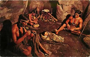 Lookout Mountain TN Museum Woodland Indianerhöhle Schutz Tennessee Postkarte - Bild 1 von 2
