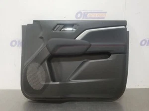 23 2023 CHEVY COLORADO Z71 FRONT DOOR TRIM PANEL RIGHT PASSENGER BLACK - Picture 1 of 12