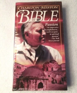 Charlton Heston The Bible "Passion" VHS Video Tape 1993 - Imagen 1 de 5