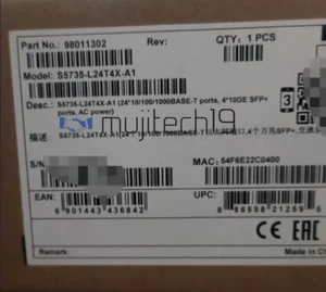 HUAWEI SWITCH S5735-L24T4X-A1 24P GB,4P 10GB SFP+includes LICENSE - Picture 1 of 2