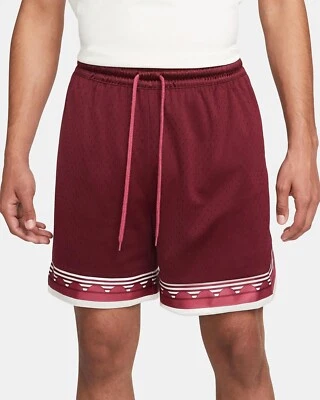 Men Nike Giannis Dri-FIT 6" Mesh Burgundy Basketball Shorts DQ5656 638 XL XXL - Image 1 of 4