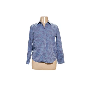 Orvis blaues Paisley Hemd mit Knopfleiste - Bild 1 von 4