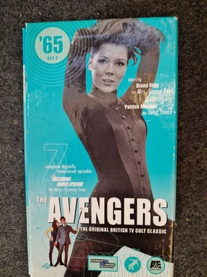 VHS Tape Avengers 65 Set 2 British Cult Classic Vintage Boxed - Image 1 of 2