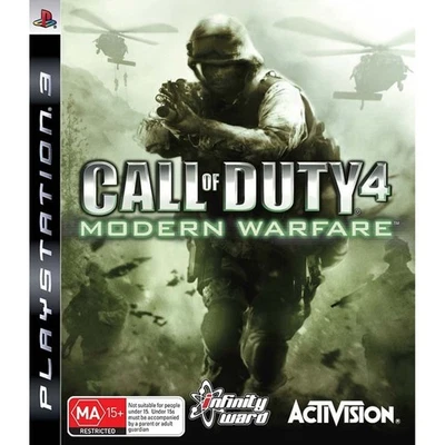 COD Call of Duty 4: Modern Warfare PS3 Game - image 1 of 4