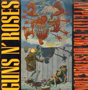 Guns N Roses Appetite For Destruction Geffen Records Vinyl LP - Bild 1 von 1