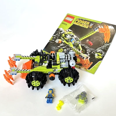 Lego 8959 Power Miners Claw Digger Sulfurix Rock Monster Rex COMPLETE + Manual - Image 1 of 4