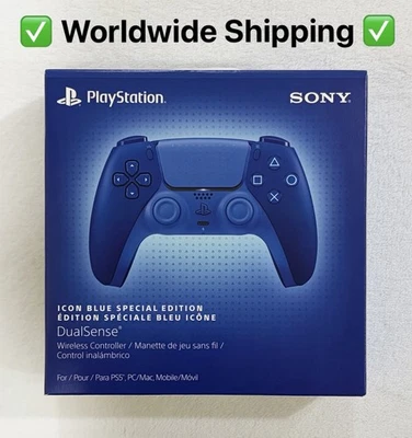 Sony Playstation PS5 Icon Blue Special Edition Controller !!BRAND NEW SEALED :) - Image 1 of 4