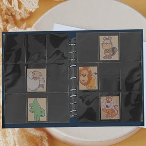10 hojas funda para tarjetas multi-cuadrícula fundas para almacenamiento de automóviles carpeta página de almacenamiento de tarjetas - Imagen 1 de 12