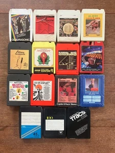 Mixed Lot 8-Track Tapes, Sealed, Quadraphonic, Jazz, Lounge, Easy-Listening - Picture 1 of 8