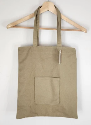ASOS SVNX Canvas Tote Bag Camel Lined - image 1 of 4