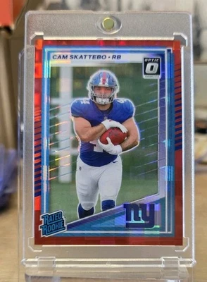 2025 Panini Donruss Cam Skattebo Optic Red Pandora Preview Rc Rookie #302!! - Image 1 of 2