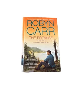 The Promise by Robyn Carr Large Print First Ed Thunder Point Series Romance HC - Picture 1 of 14