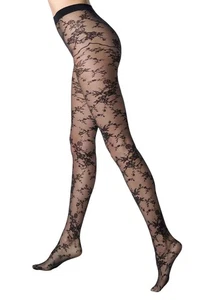 Oroblu Seductive Lace Tights - Picture 1 of 4
