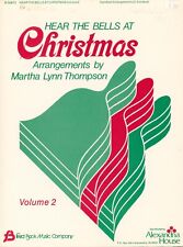 Hear the Bells at Christmas Vol 2 Songbook Handbells 1983 Martha Lynn Thompson