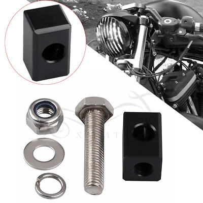 Suporte de montagem inferior para farol amplo para Harley Dyna 1991-2015 Fatboy Lo - Imagem 1 de 4