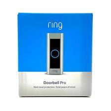 Ring Video Doorbell Pro 1080P Smart Wi-Fi Wired - Satin Nickel - New Sealed