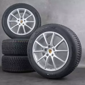 Original Porsche rims 20 inch Cayenne 9YA II winter wheels winter tires NEW - Picture 1 of 3