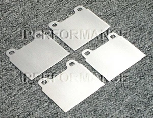 Titanium Brake Pad Shim Heat Shield Set for Ferrari Dino 246 GT & GTS, 71-73, Fr - Picture 1 of 3