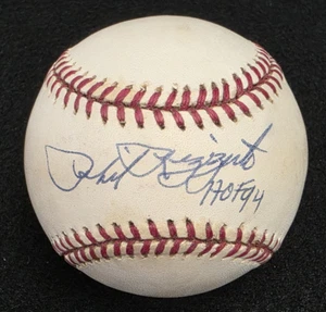 PHIL RIZZUTO Signed Official WORLD SERIES Baseball-HOF-NEW YORK YANKEES-JSA - Picture 1 of 9