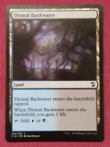 Magic The Gathering COMMANDER 2018 C18 DISMAL BACKWATER land card MTG - Picture 1 of 2