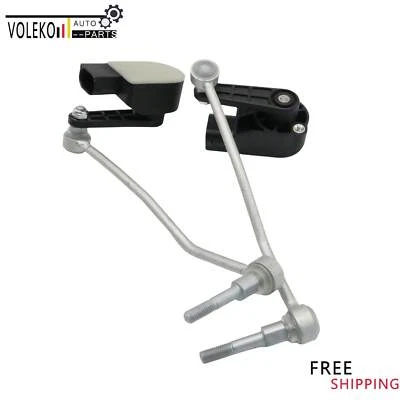 Base Front Height Level Sensor 4E0941285G 1Pair For 2004-10 Audi A8 Quattro Foto 1 de 4