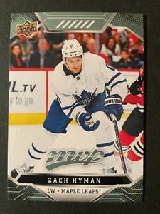 Zach HYMAN 2019-20 Upper Deck MVP Hockey #192 Toronto Maple Leafs