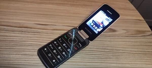Alcatel 2010G Flip Mobile Phone Vodafone Big Buttons FM Radio - Picture 1 of 15