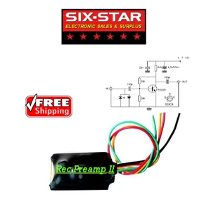 RECEIVE PREAMP II - FITS CB HAM 10 METER RADIOS - HIGH GAIN LOW NOISE 3-30 MHz - Picture 1 of 1