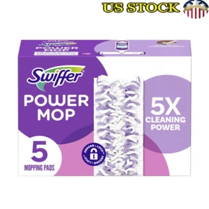 4 Pack Power Mop Cleaning Pads Multi Surface Floor Cleaner Refills 5 Count New - Picture 1 of 9