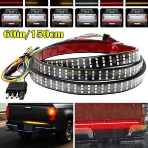 Universal 432LED Light Strip Lights Rear Tail Red/Amber/White Brake Stop DC 12V - Picture 1 of 12